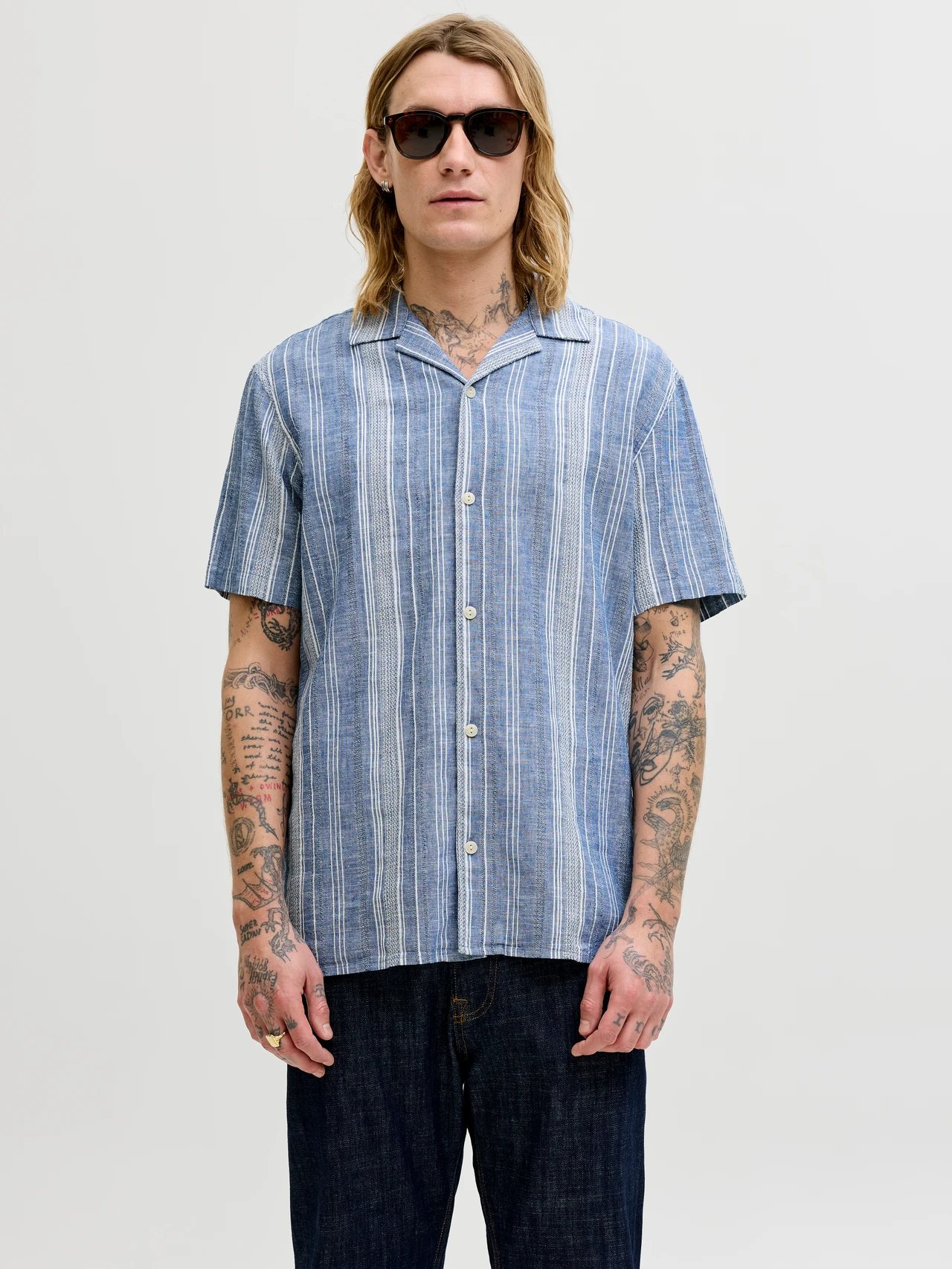 JACK & JONES Overhemd Regular Fit Ashley Blue  