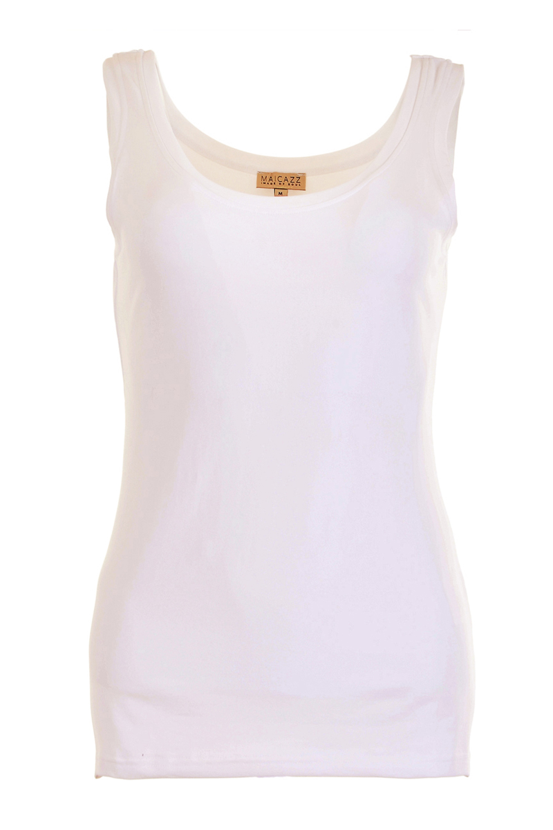 Maicazz Basis Top Roma Wit 
