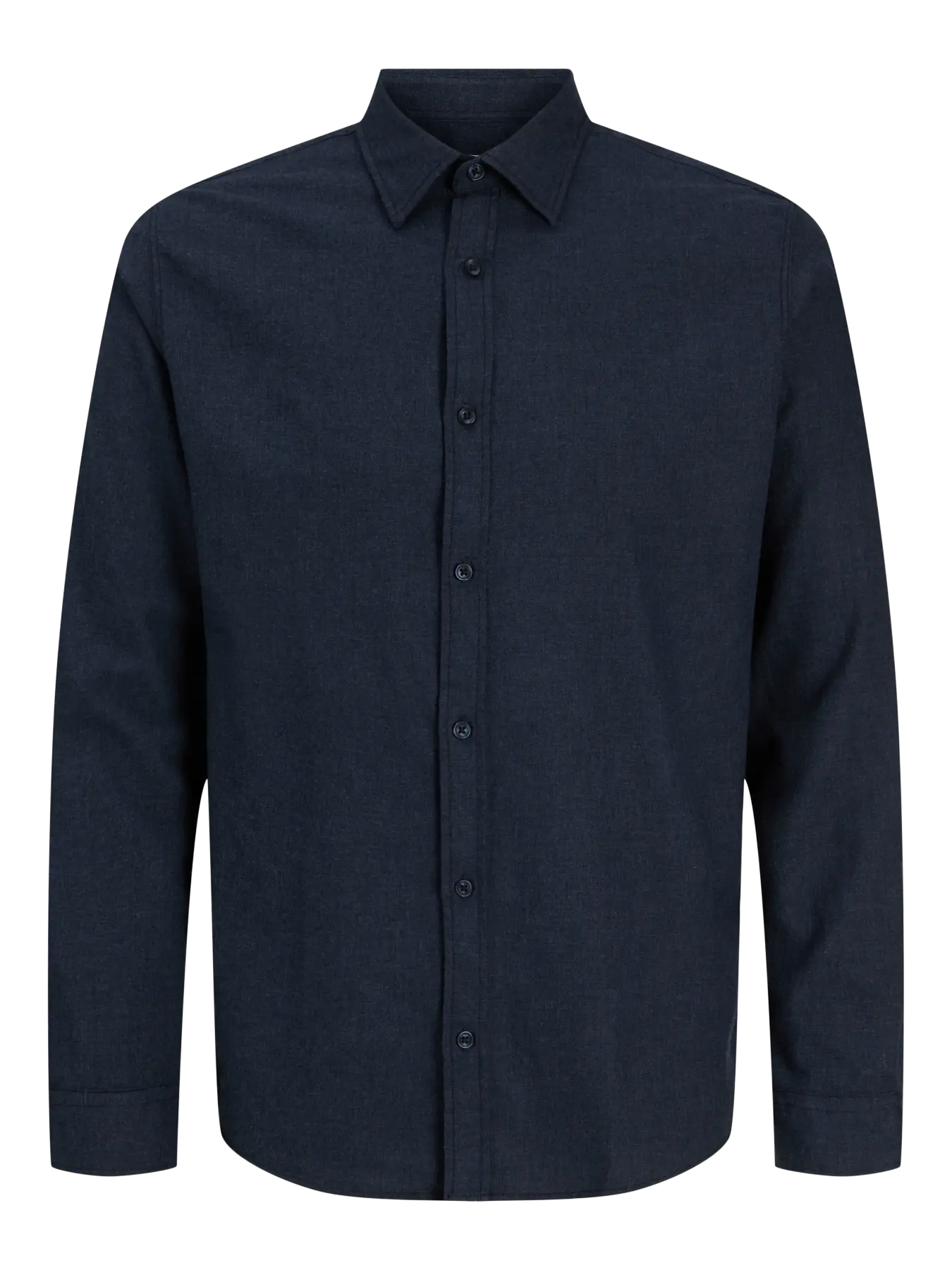 JACK & JONES Overhemd Jefield Melage Shirt Navy Blazer - Afbeelding 3
