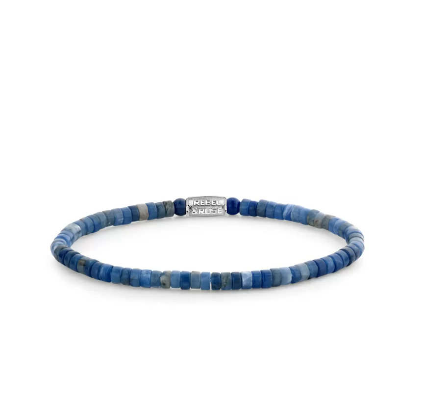 REBEL&ROSE Armband Slices Midnight Blue