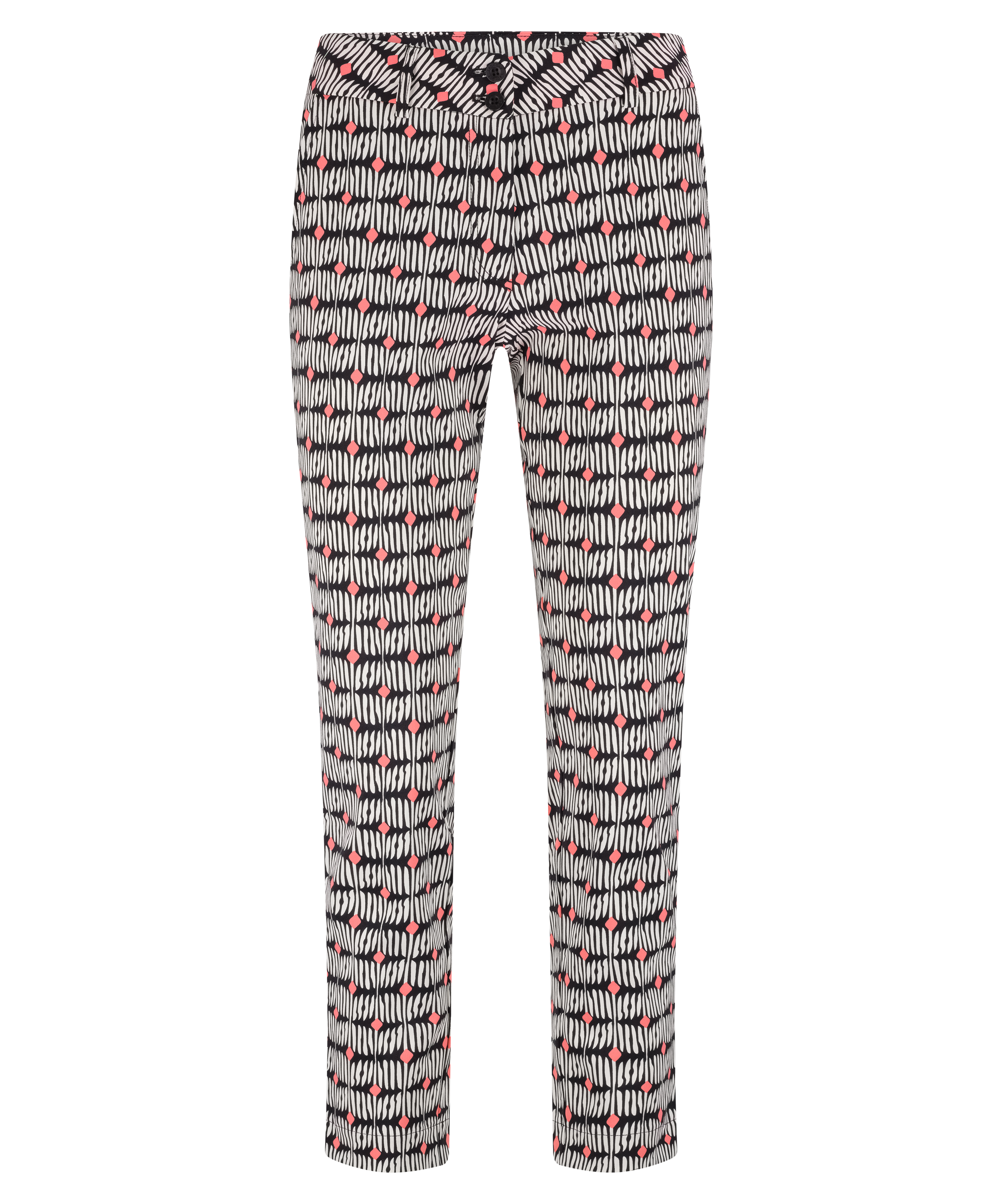 LADY DAY Dames Broek Colette 7/8 Bambou Print