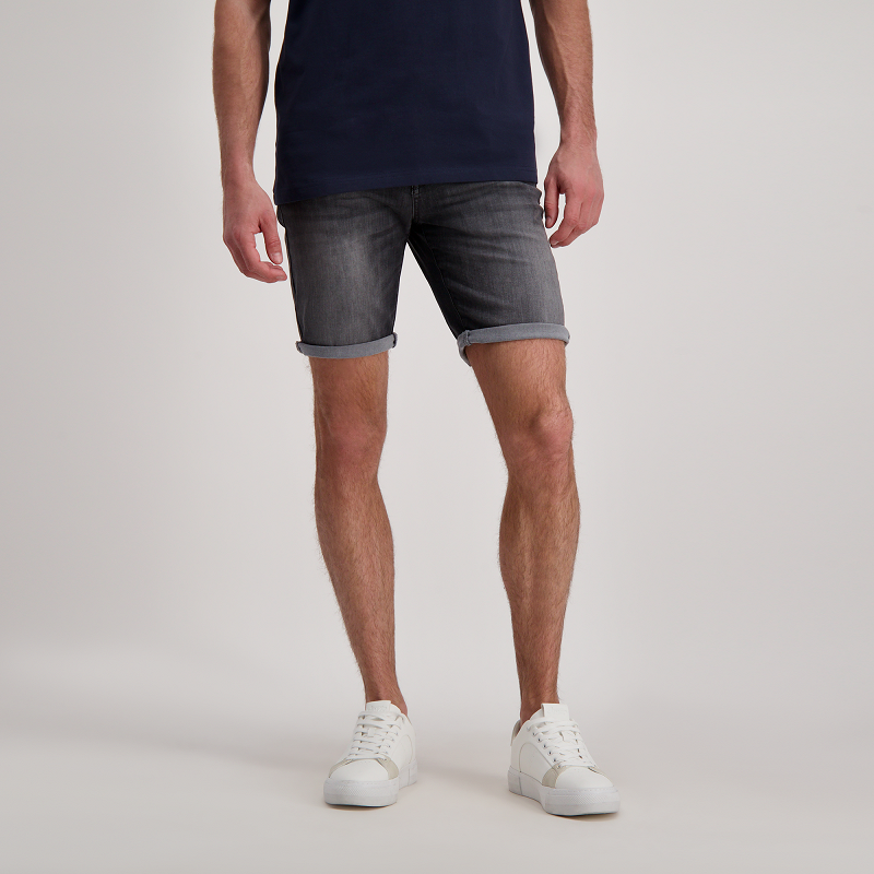 CARS Heren Spijker Korte Broek Falcon Black Used