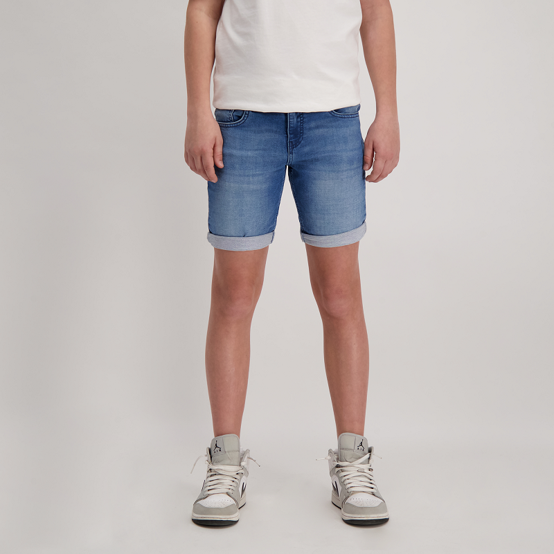 CARS Heren Spijker Korte Broek Cardiff Stonewash Used