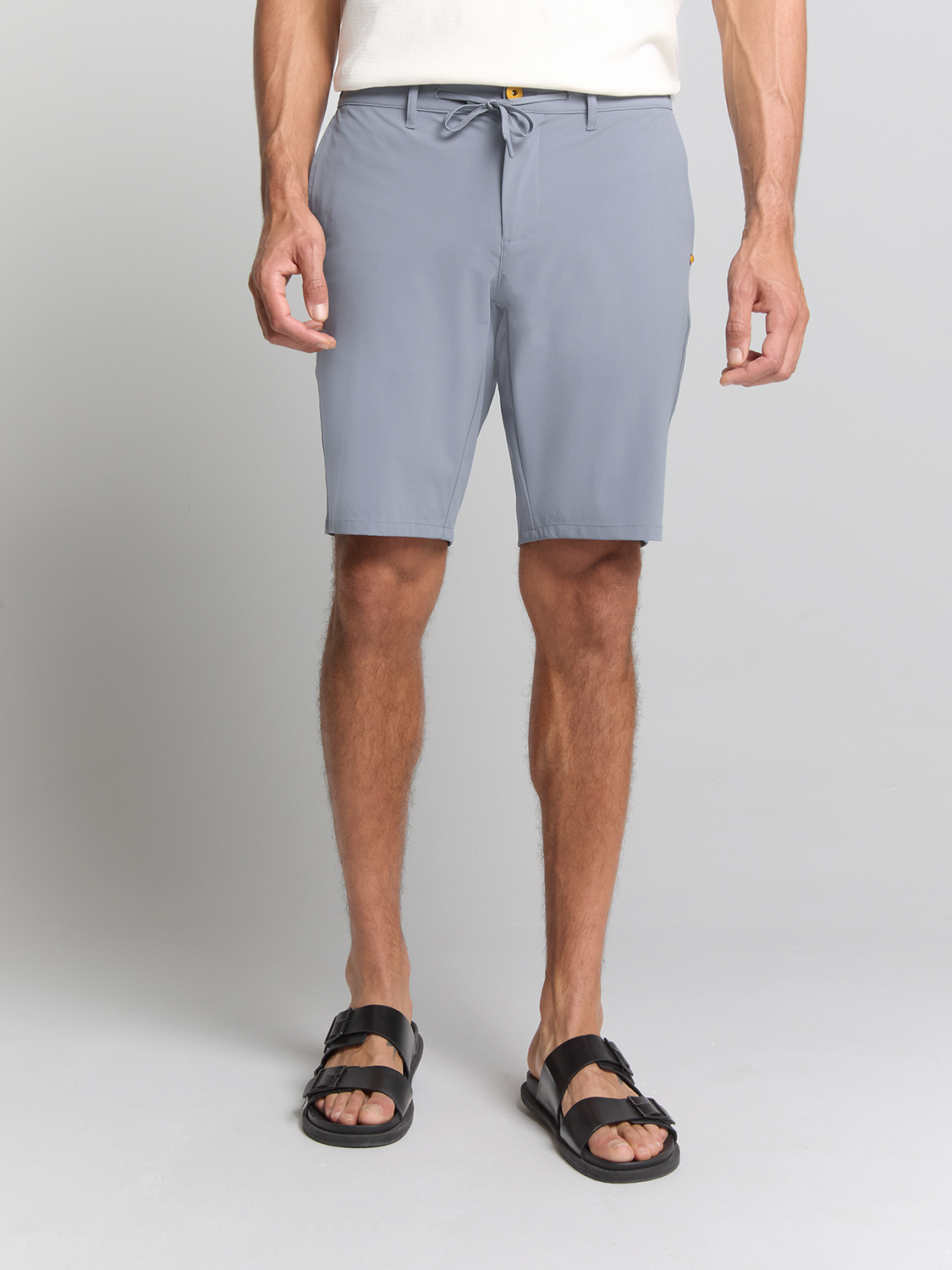 NO EXCESS Heren Chino Korte Broek Blauw