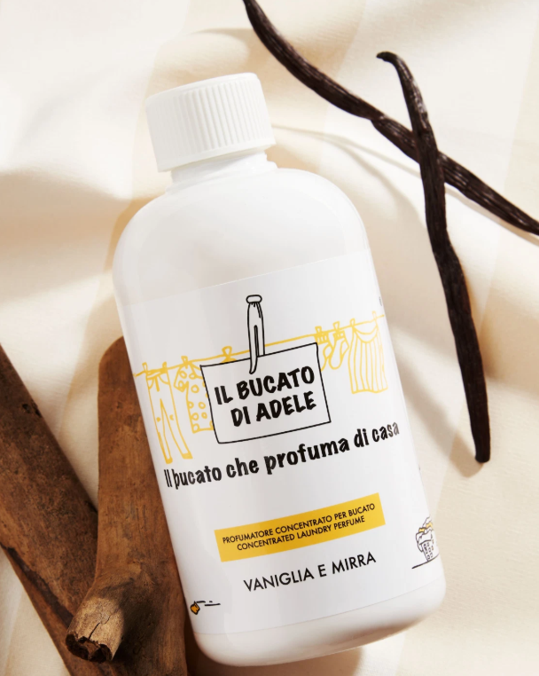 IL BUCATO DI ADELE Wasparfum Vanille en Mirre 500 ML.