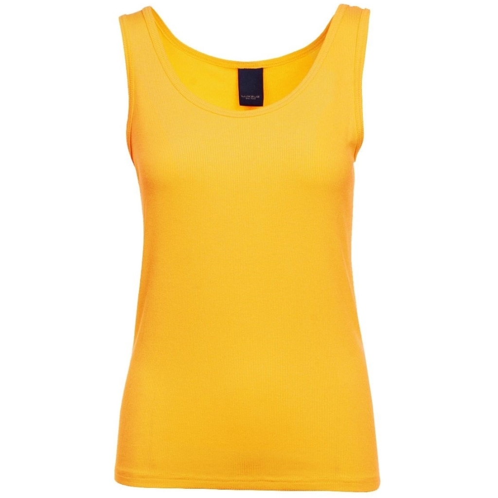 ONE TWO LUXZUZ Dames Top Adelina Geel