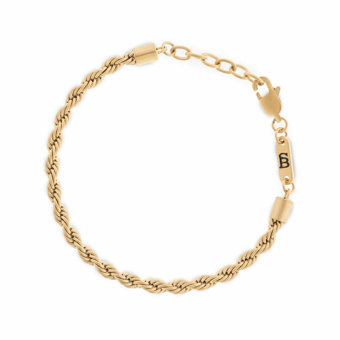 STEEL&BARNETT Heren Armband Helix Gold