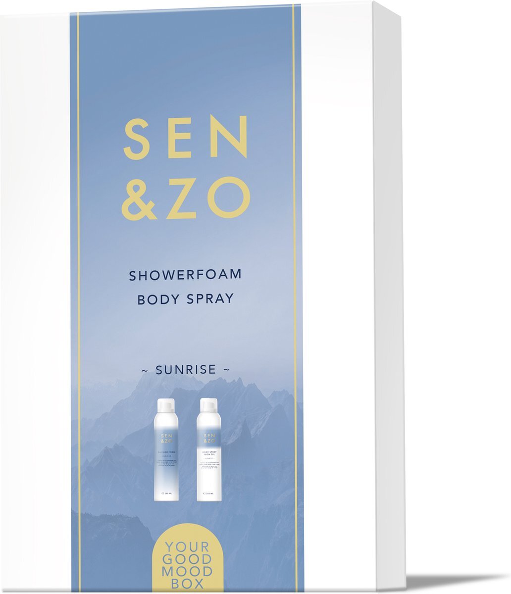 Sen&Zo Cadeaubox Bodyspray en Showerfoam Sunrise