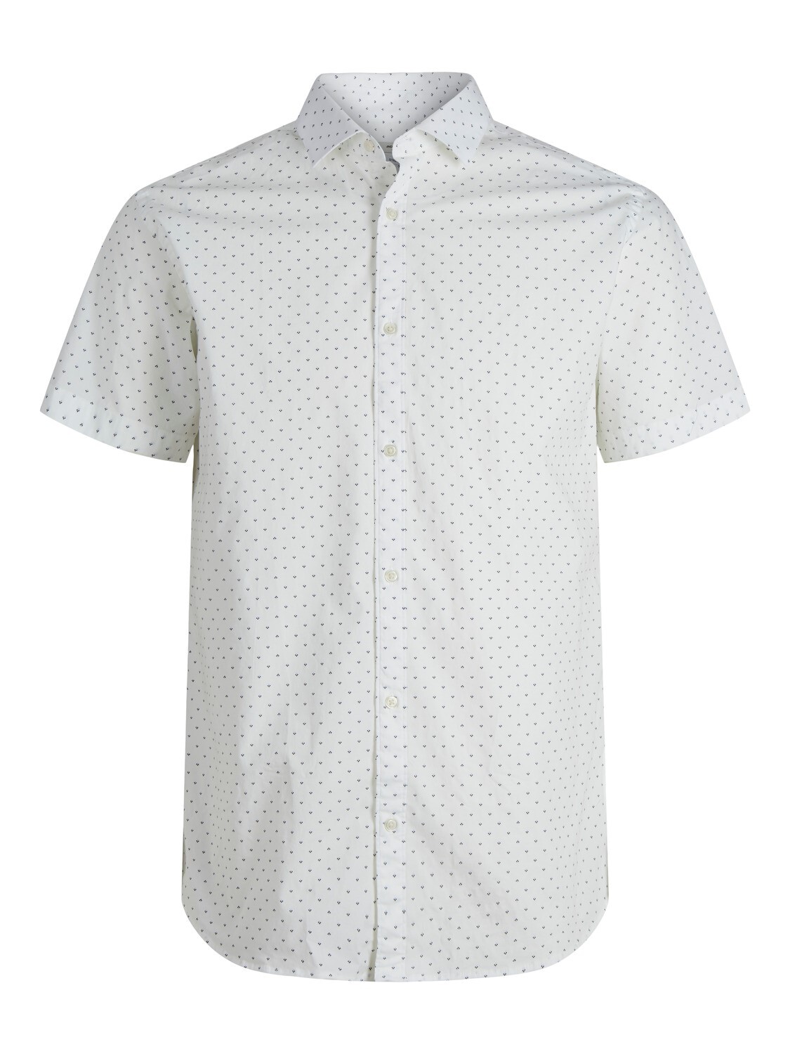 Jack&Jones Overhemd Miniprint Wit