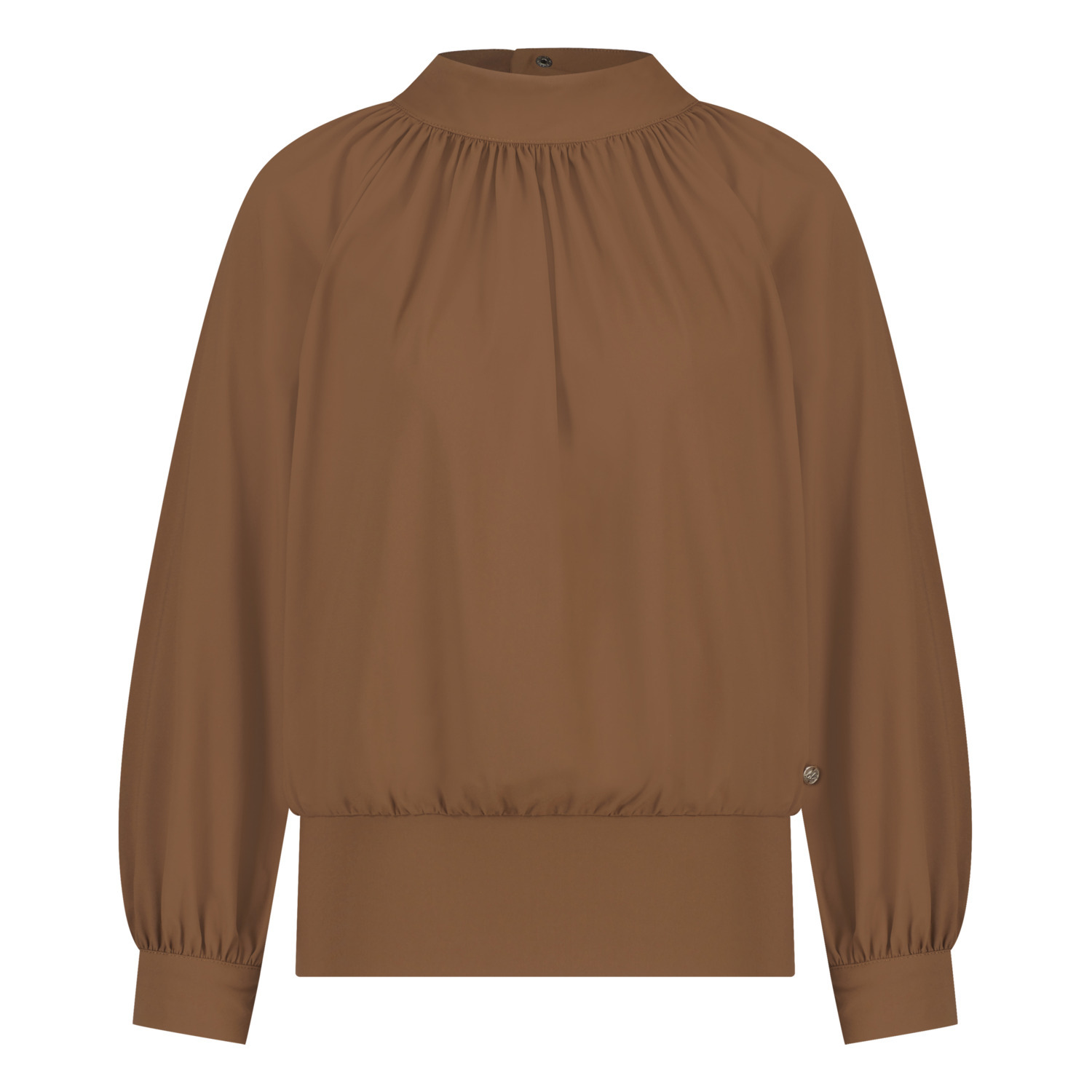 LADY DAY Blouse Trinny Tobacco Bruin