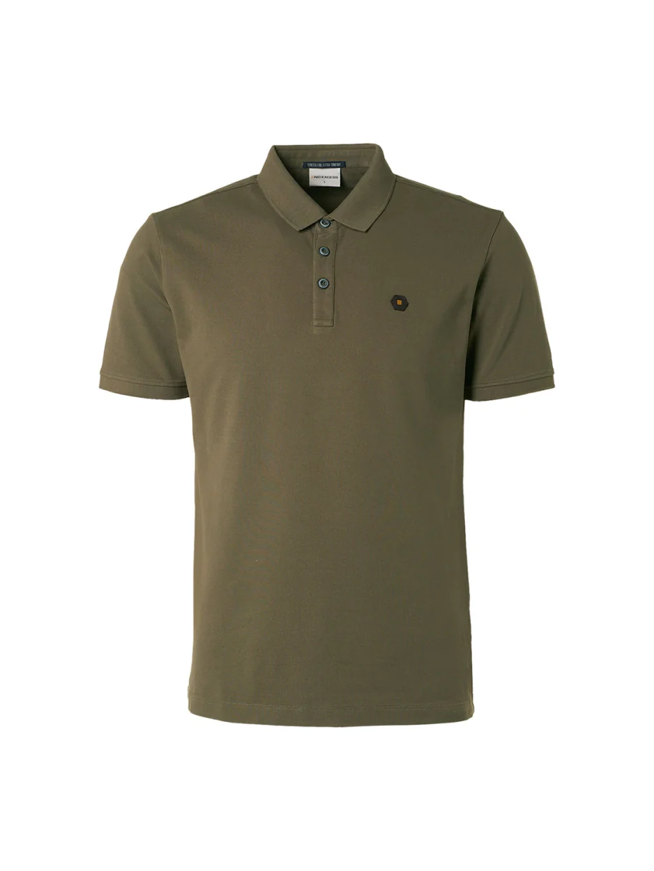 No Excess Poloshirt Classic Army