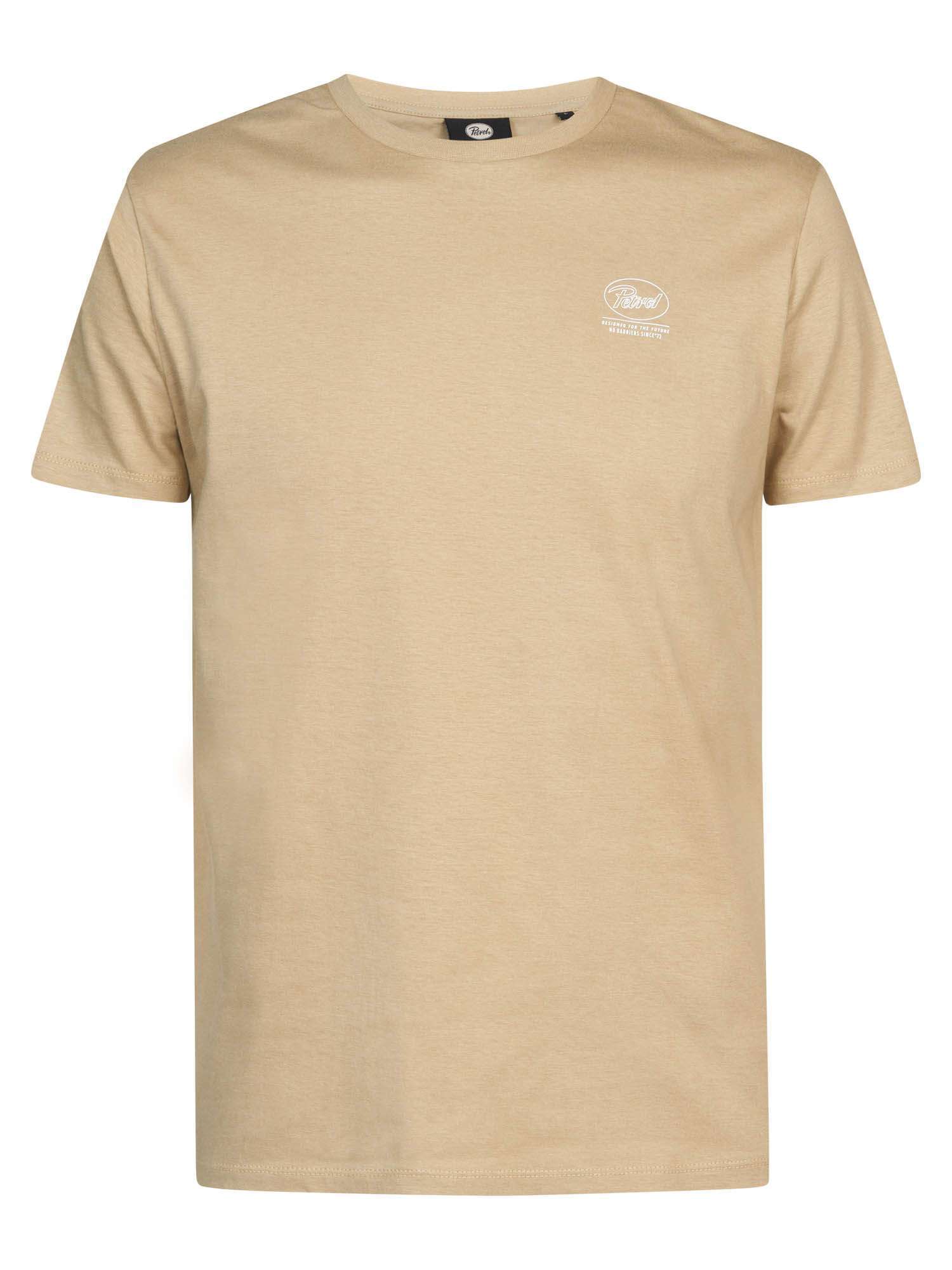 PETROL Heren T-Shirt Met Logo Eucalyptus