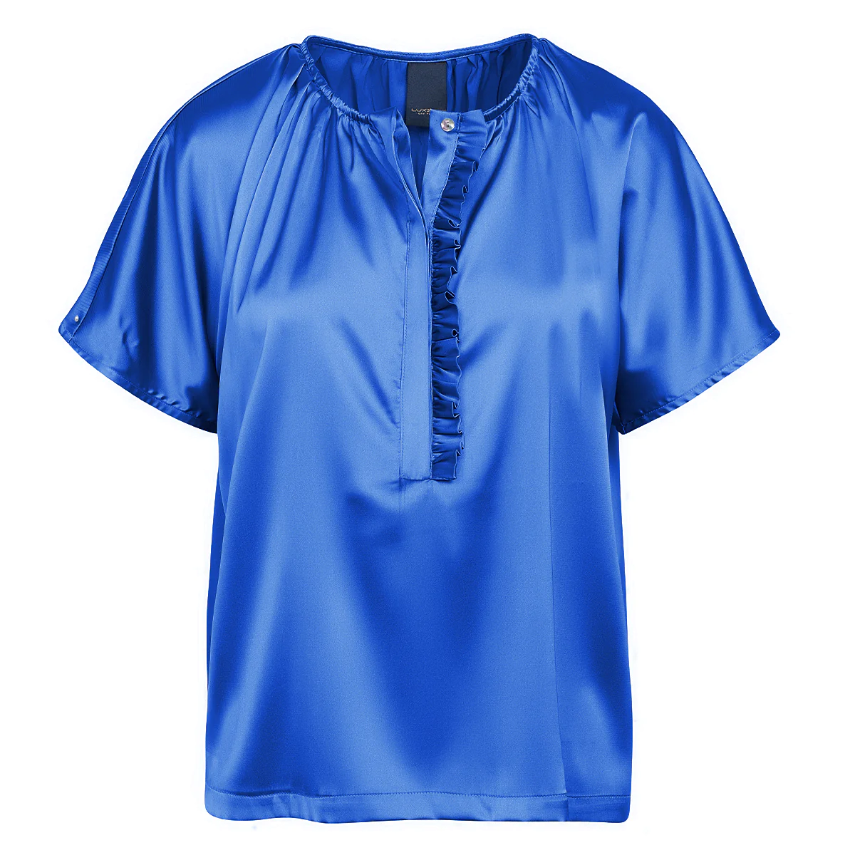 One Two Luxzuz Blouse Relian Porcelain Blue