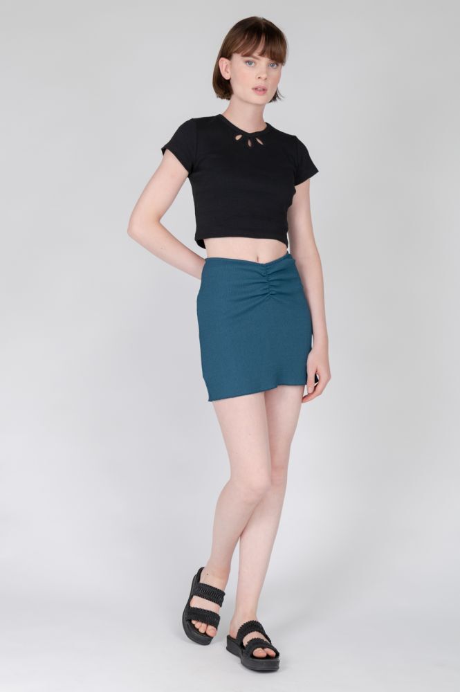 Cropped Top Zwart- 24COLOURS