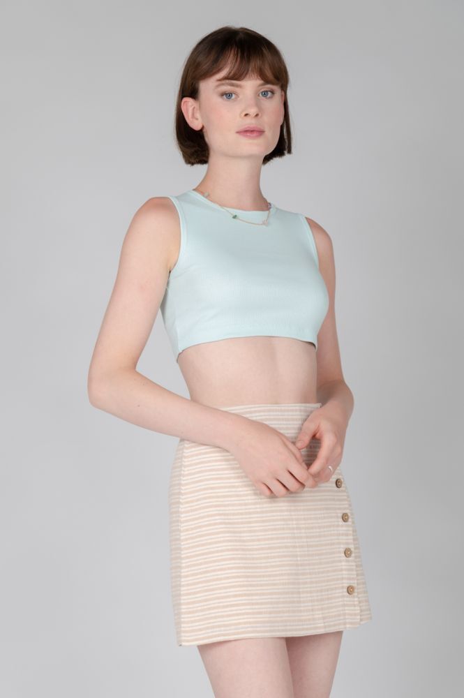 Cropped Top Lichtblauw- 24 COLOURS