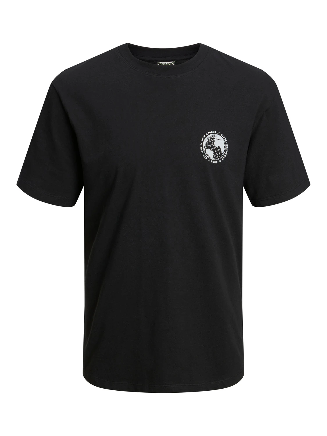 Jack&Jones T-Shirt Filo Backprint Black
