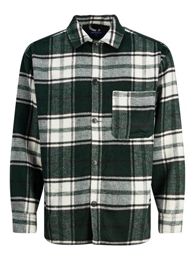 JACK&JONES Geruit Overhemd Regular Fit Magical Forest