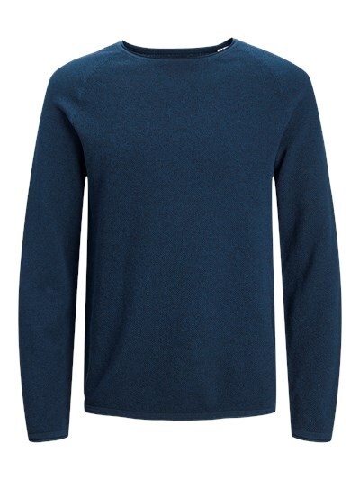 JACK&JONES Gebreide Trui Hill Sailor Blue