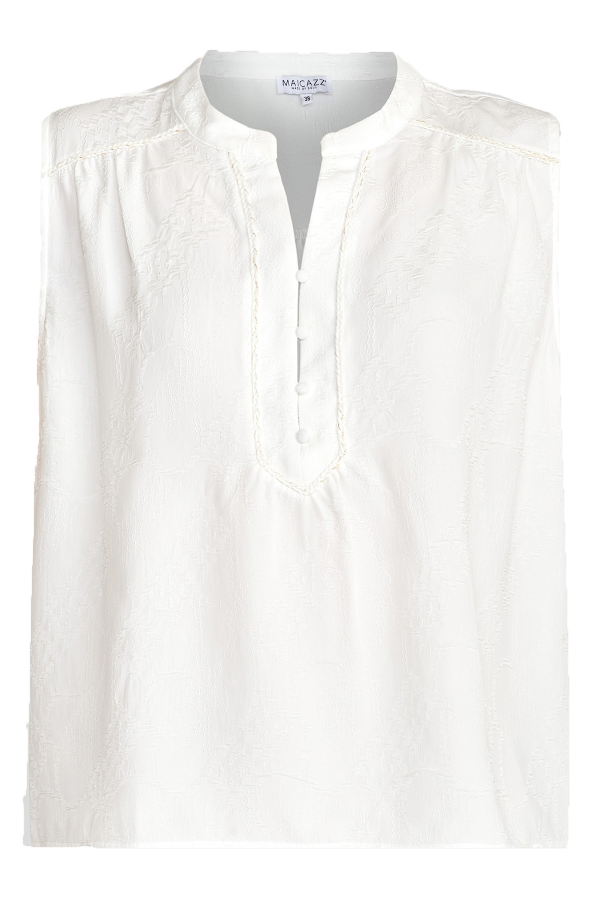 MAICAZZ Top Jexter Bright White