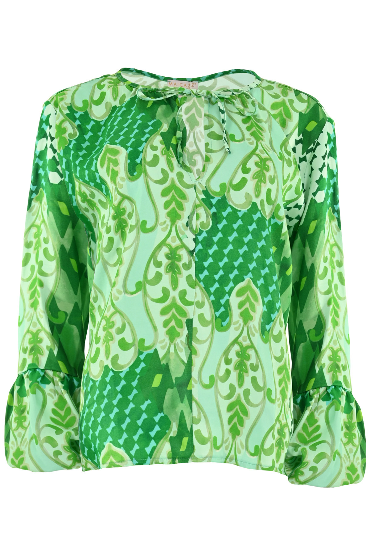 MAICAZZ Blouse Ifayola Green Fantasy