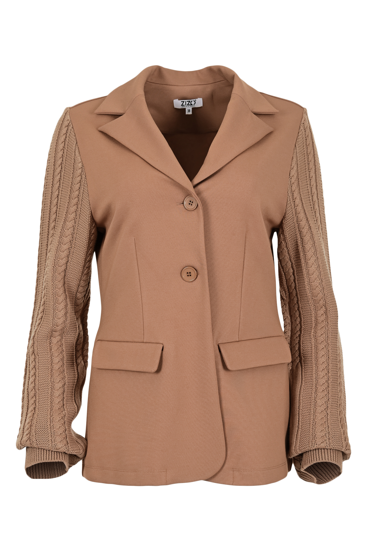 PURE BY ZIZO Blazer Kenzi Camel