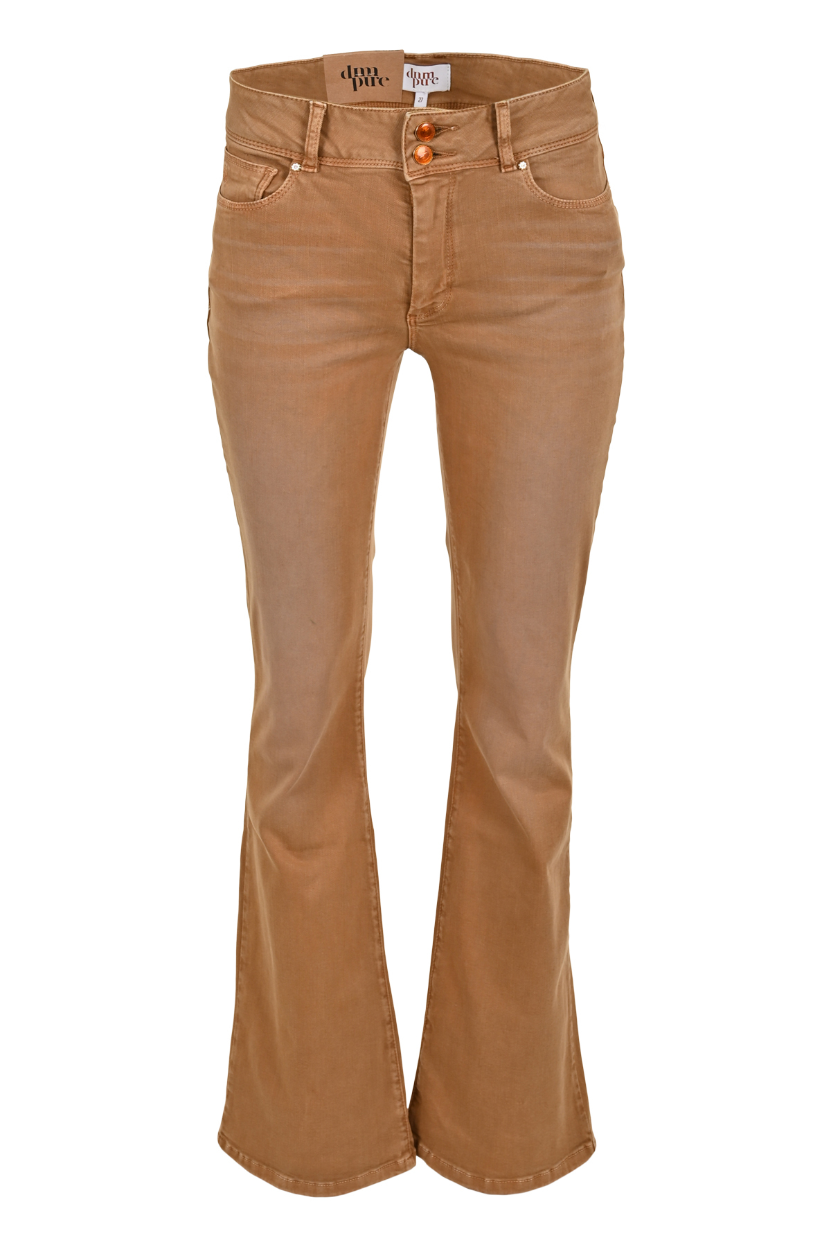 DNM PURE BY ZIZO Broek Flynn Flap Camel