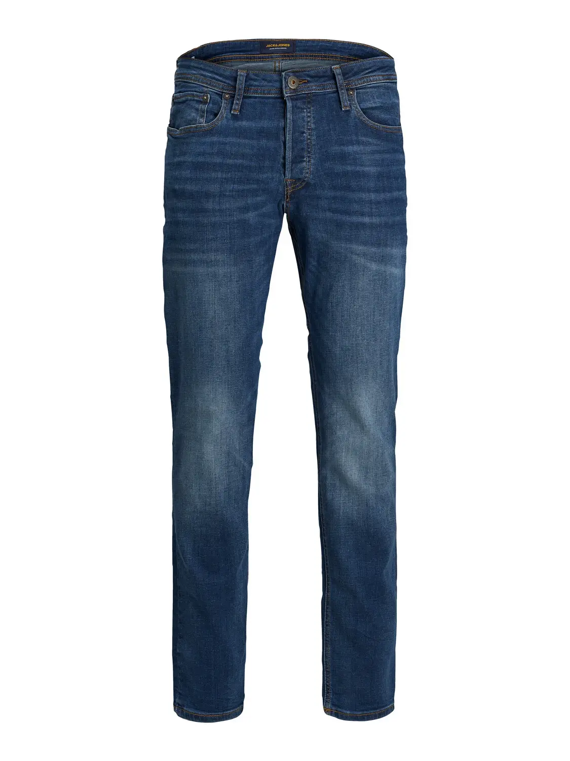 JACK & JONES Spijkerbroek Tim Slim Straight Blue Denim