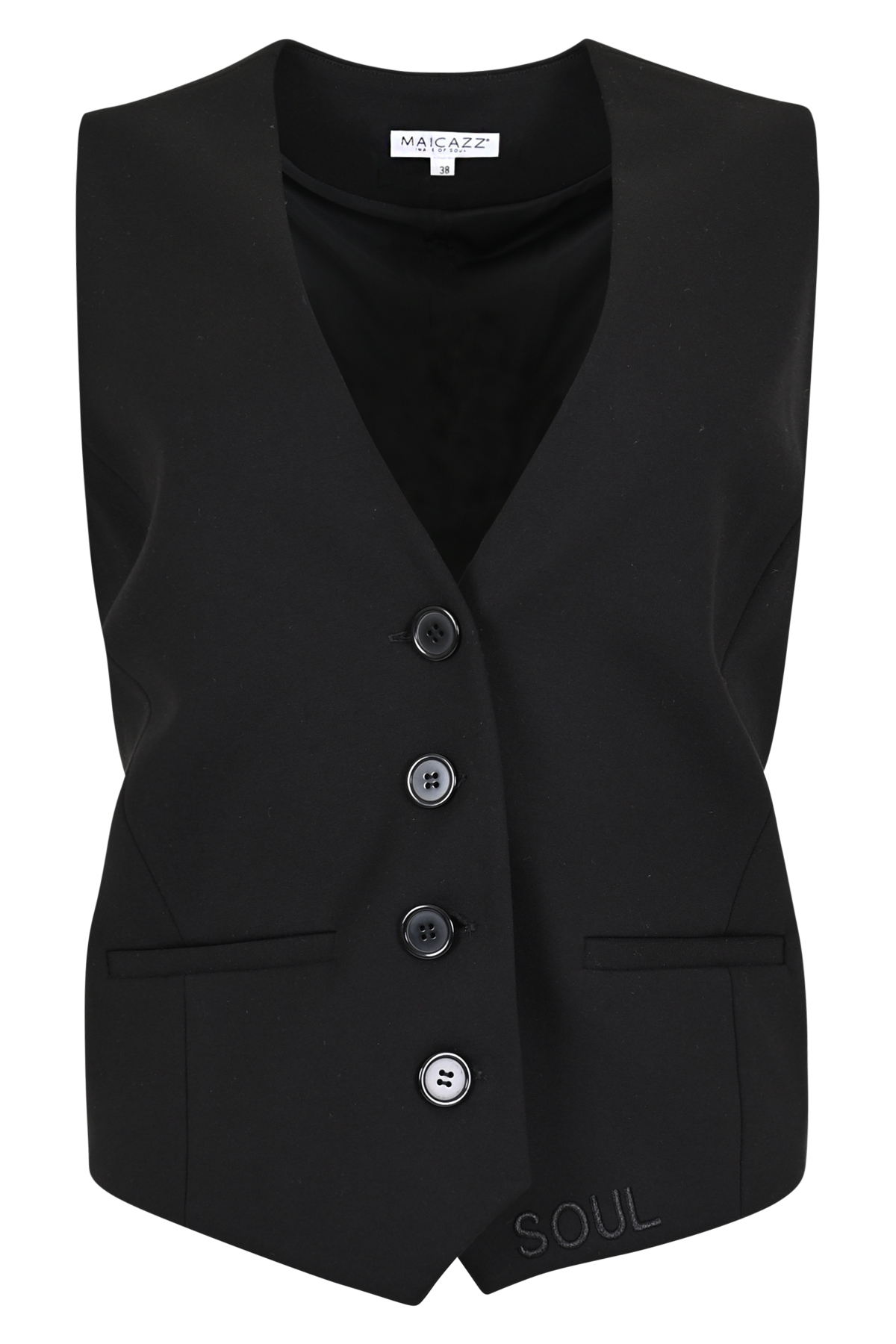 PURE BY ZIZO Gilet Kilette Black