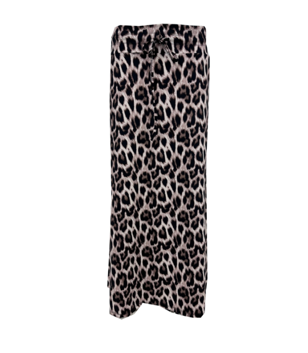 GLAMMLABEL Lange Rok Met Bies Teddy Tiger