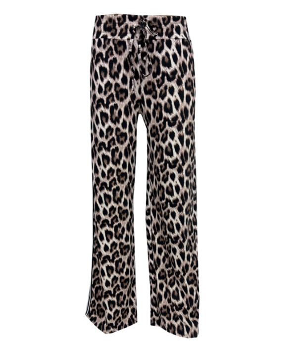 GLAMMLABEL Broek Met Bies Maddy Tiger Tape