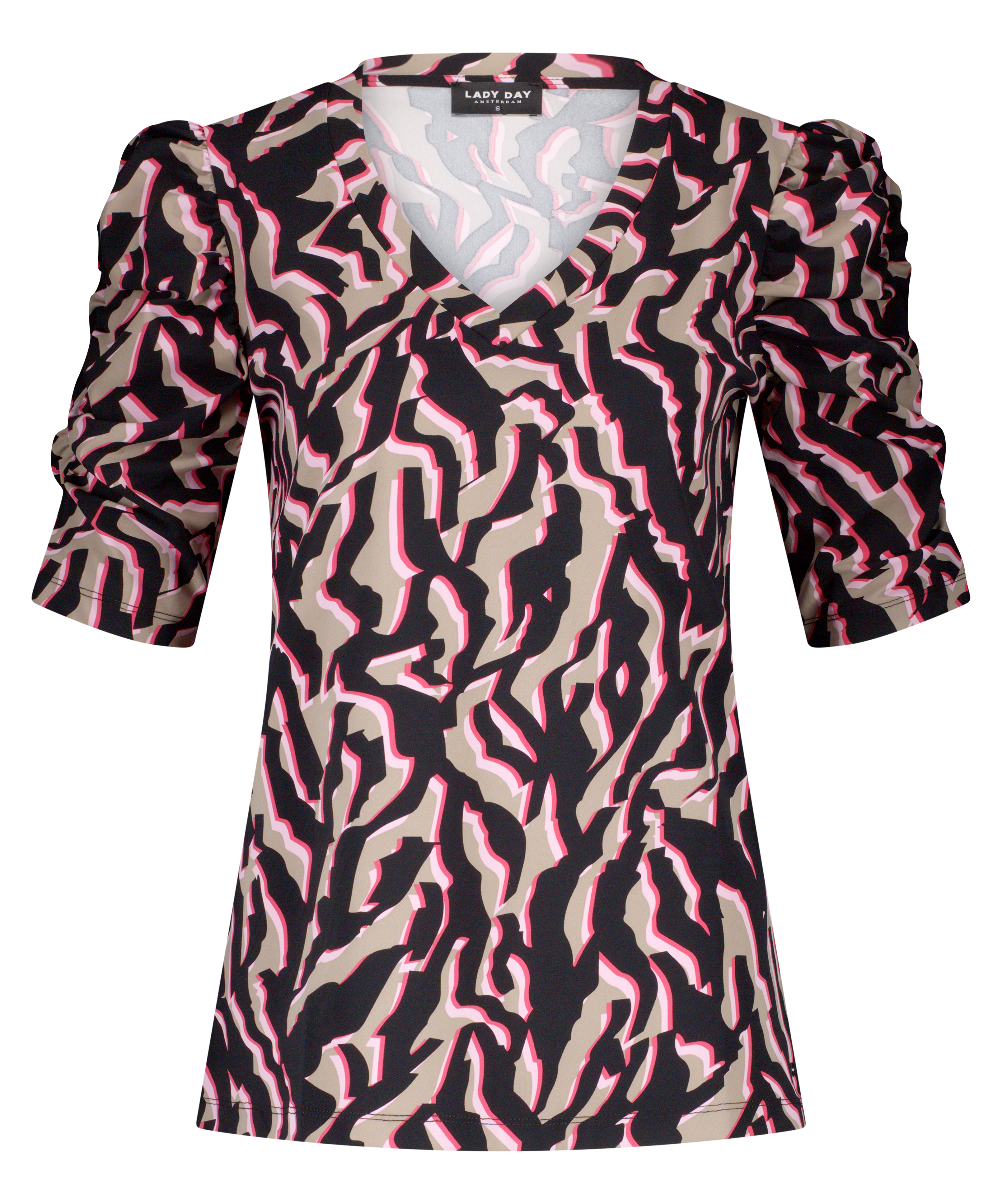 LADY DAY Top Tigger Zebraprint